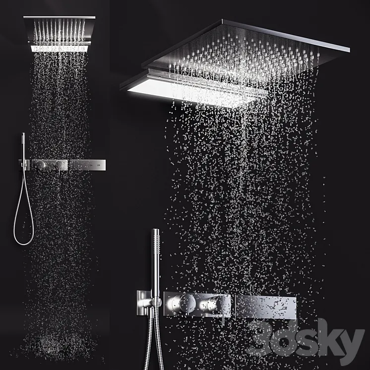 Fantini Shower 3DS Max