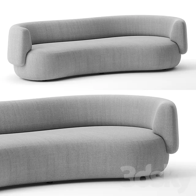 FAO SOFA by Christophe Delcourt for Collection Particuliere 3ds Max