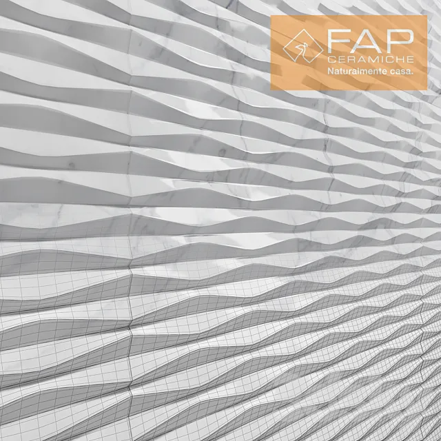 FAP _ Roma Fold Statuario Matt 3ds Max