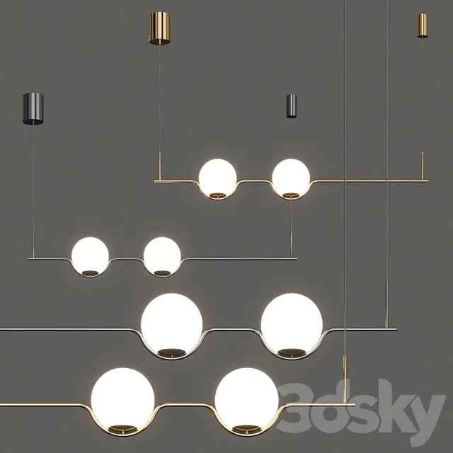 Faro Barcelona Le Vita Pendant Lamps 3DSMax File