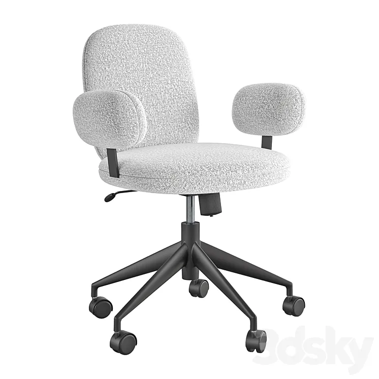 Faro Gray Office Chair 3DS Max