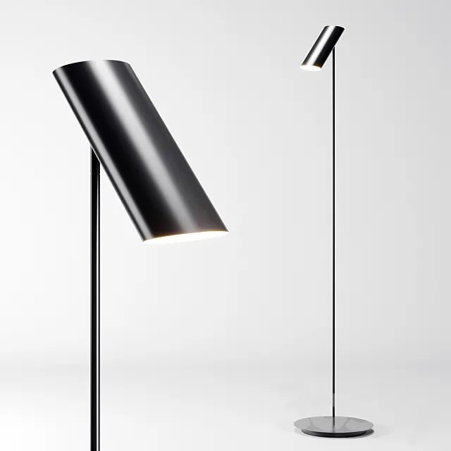 FARO LINK Black floor lamp 3DS Max Model