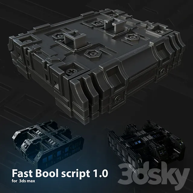 Fast Bool Script 1.0 3ds Max