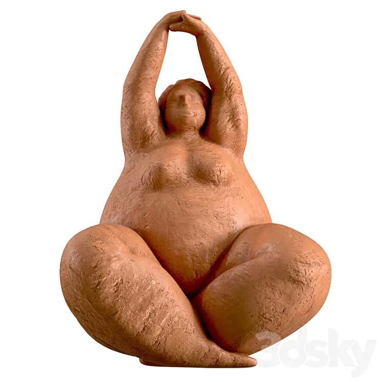Fat Lady Yoga 3DS Max