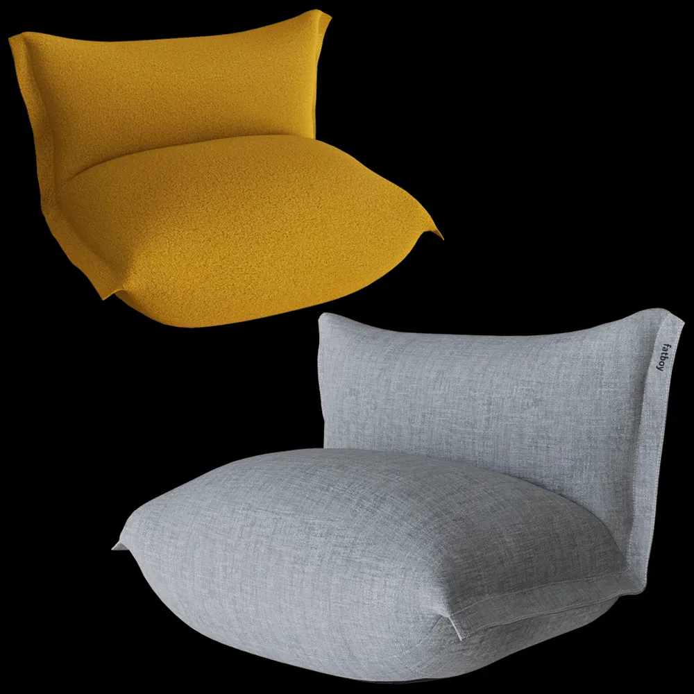 Fatboy – Soft seater The Bonbaron Sherpa 3ds Max