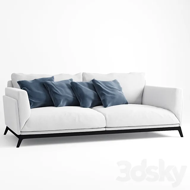 Faubourg sofa 3DS Max Model