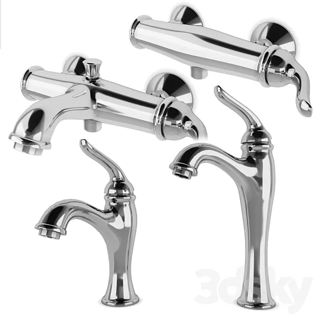 faucet belbagno tiffany 3ds Max