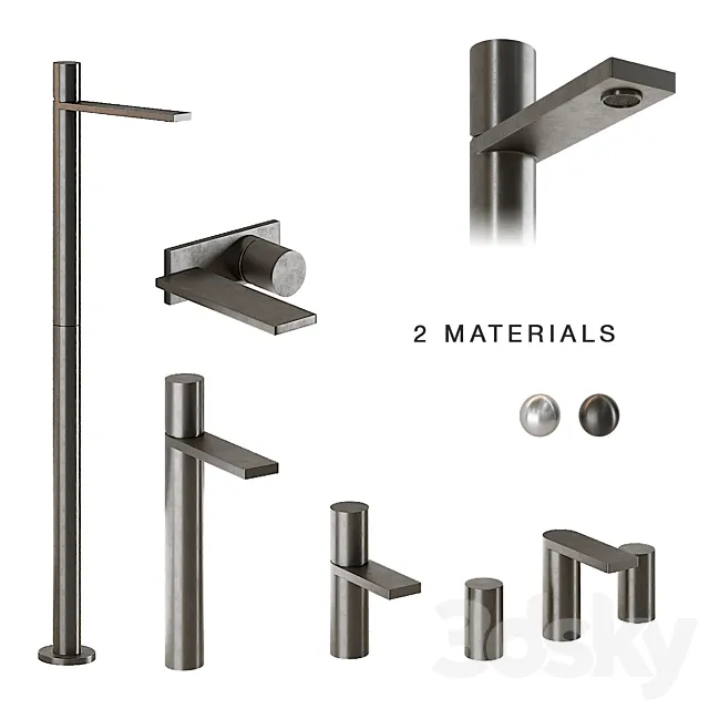 Faucet Fantini Milano 3ds Max