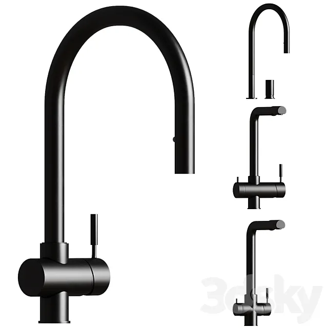 faucet set 005 3DS Max Model