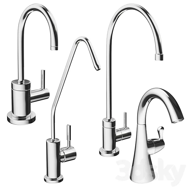 Faucet Set 5 3DS Max Model