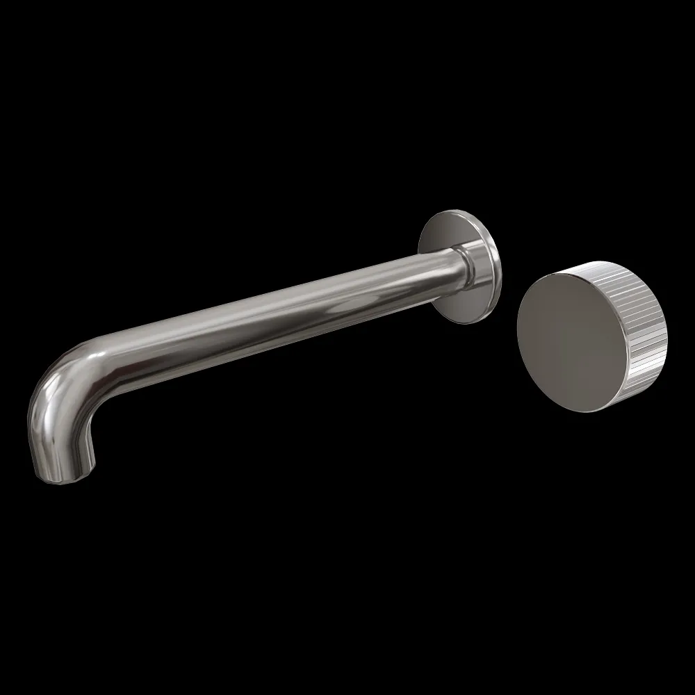 Faucet Strommen – Wall basin mixer set Zero Progresiv Fluted 200 3ds Max