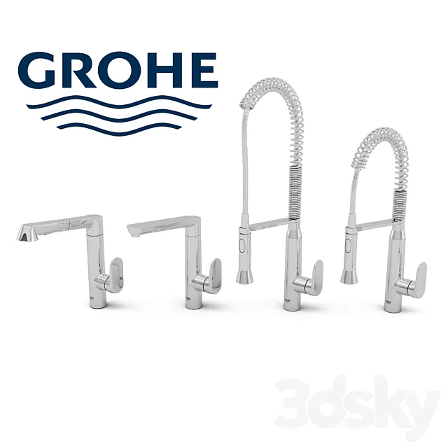 Faucets GROHE K7 3DS Max Model