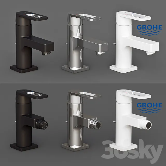 Faucets GROHE Quadra 3ds Max