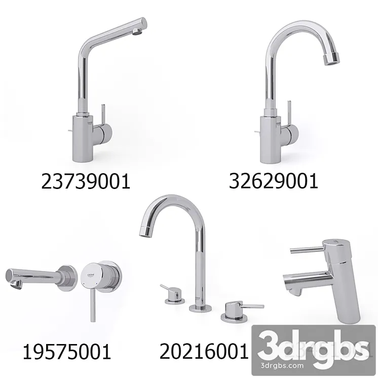 Faucets Grohe Zonceto 3dsmax Download
