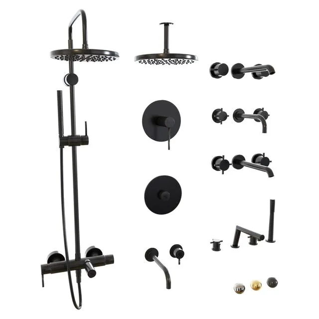 Faucets set 1 3dsMax Model