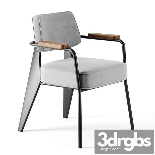 Fauteuil direction chair by vitra 2 3dsmax Download