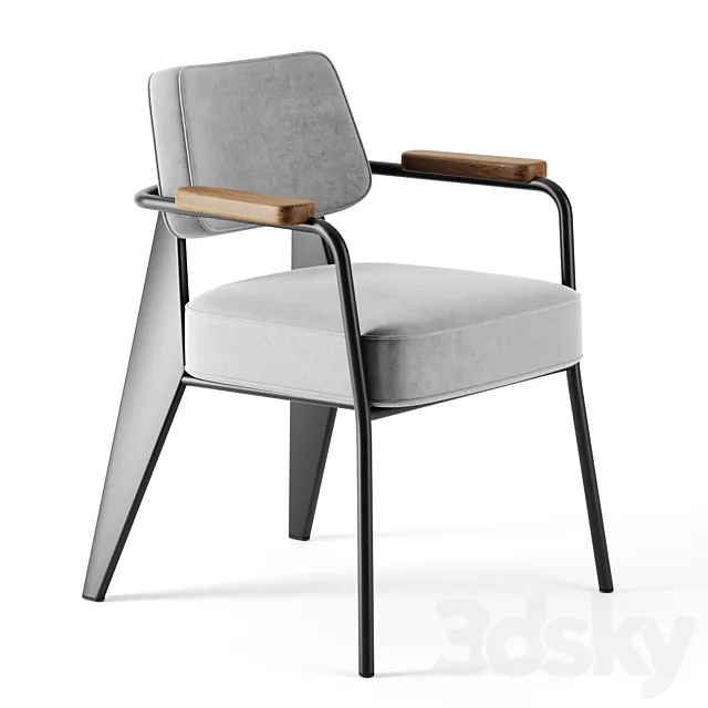 Fauteuil Direction chair by Vitra 3DSMax File