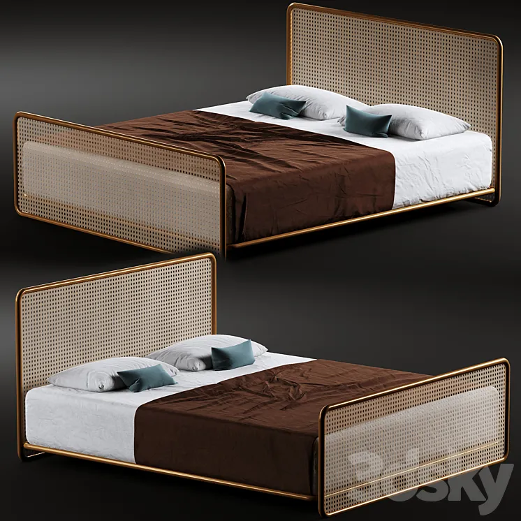 Favela bed 3DS Max