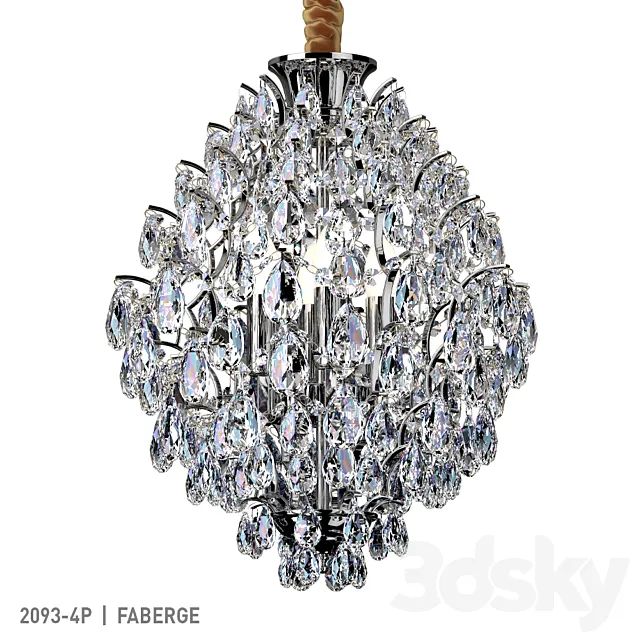 Favor 2093-4P 3ds Max