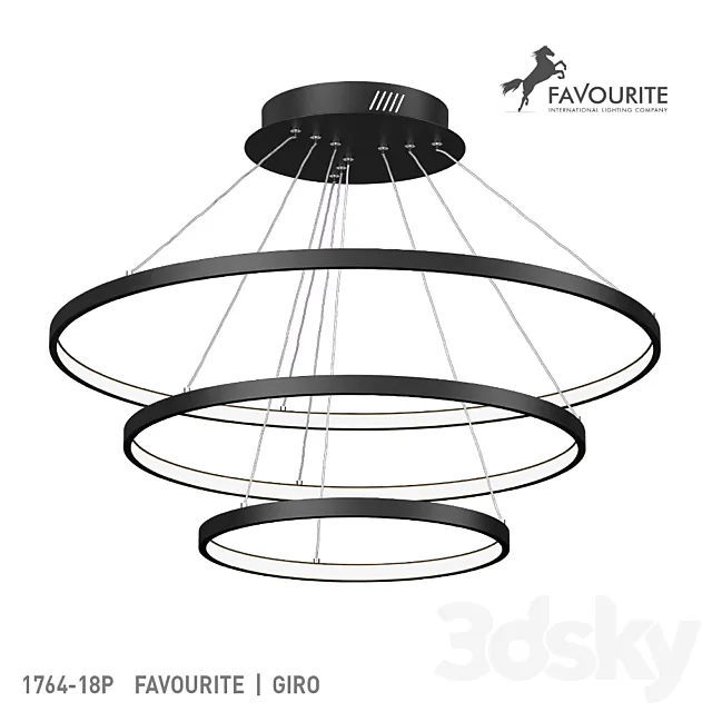 Favorite 1764-18P 3ds Max