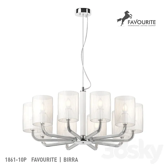 Favorite 1861-10P 3ds Max