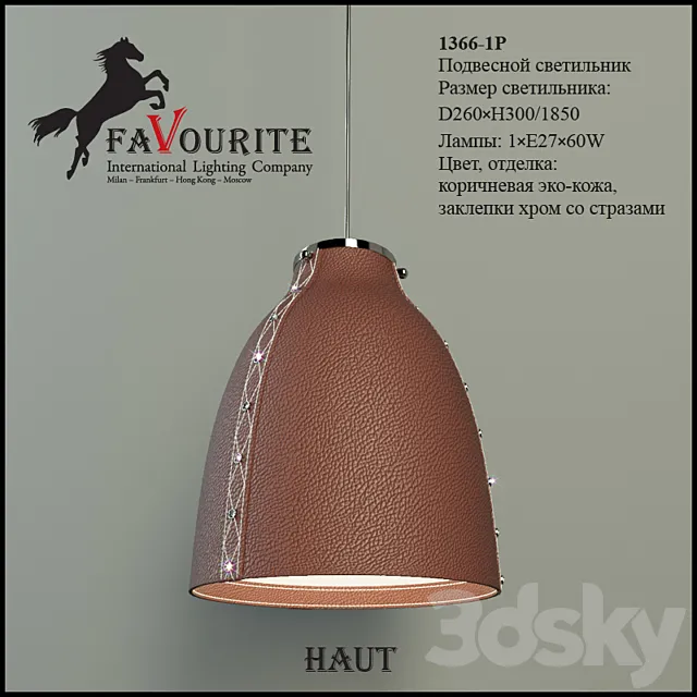 Favourite 1366-1P 3ds Max