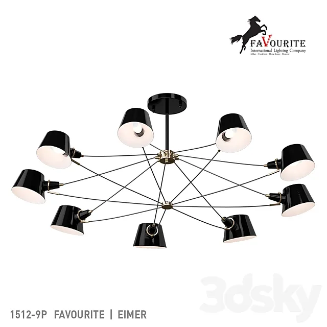 Favourite 1512-9P 3ds Max