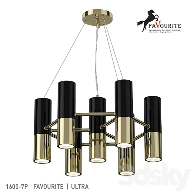 Favourite 1600-7P 3ds Max
