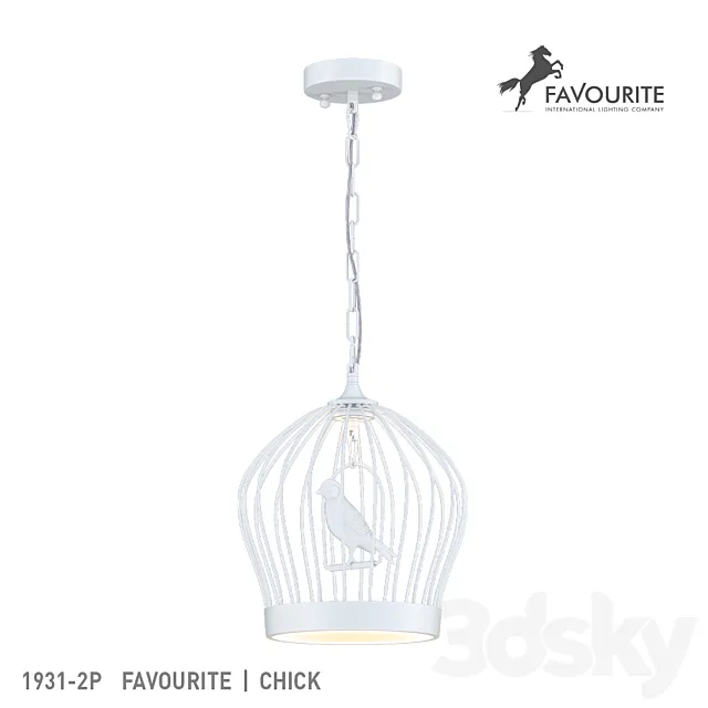 Favourite 1931-2P 3ds Max