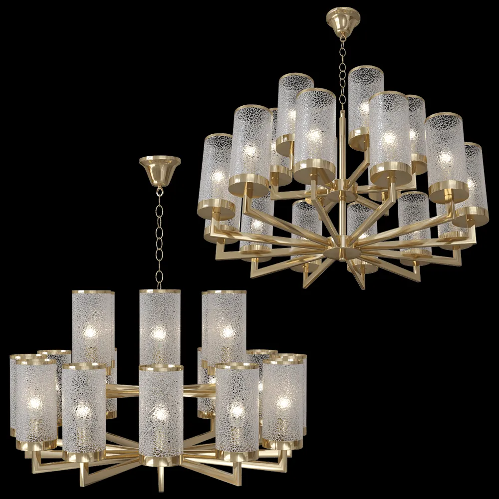 FAVOURITE – Chandelier Assembly 2060-18P 3ds Max