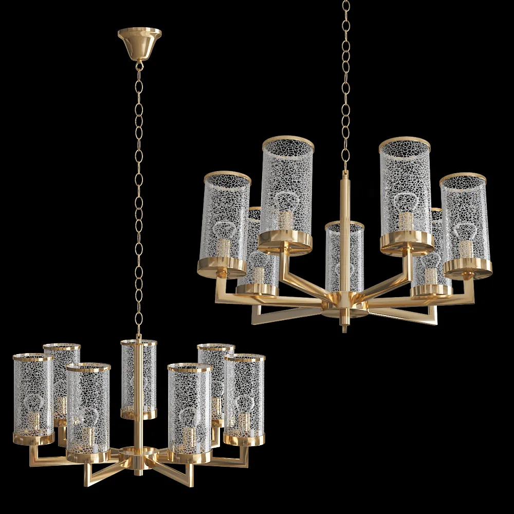FAVOURITE – Chandelier Assembly 2060-7P 3ds Max