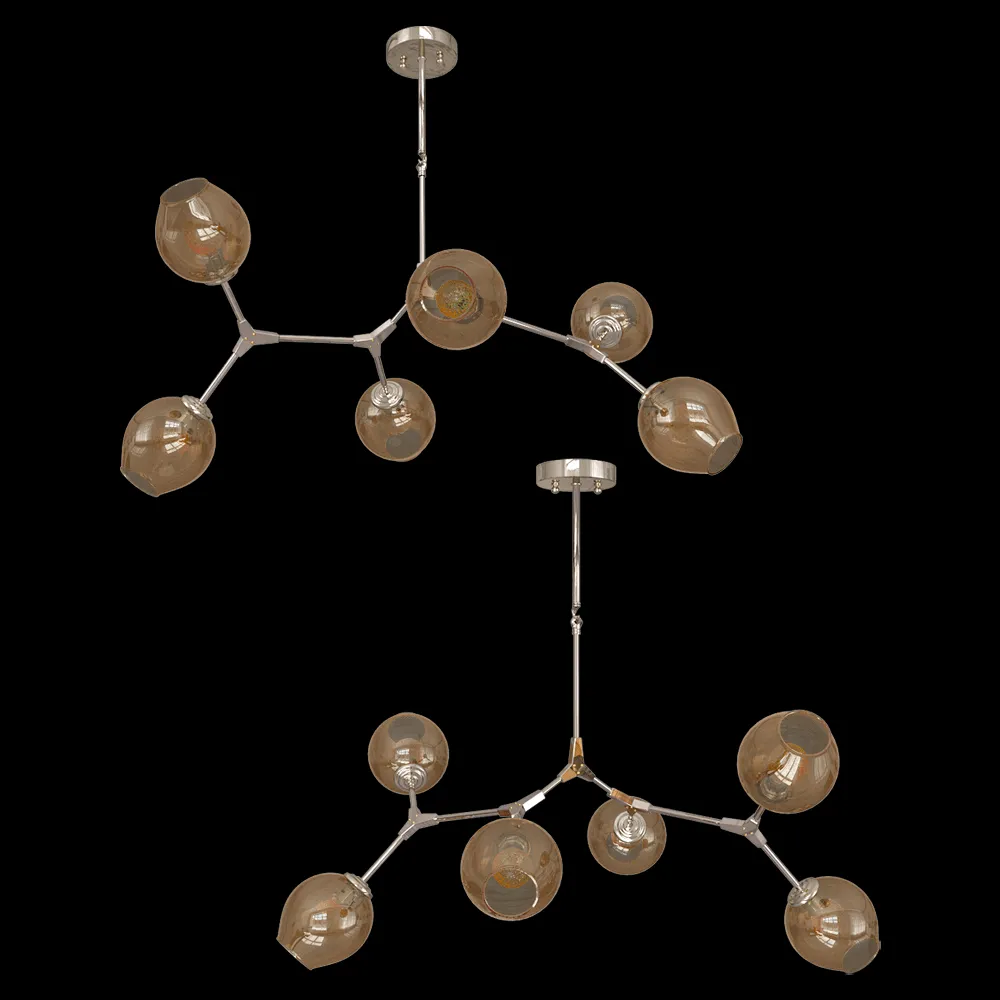 FAVOURITE – Chandelier Bolos 1741-6P 3ds Max