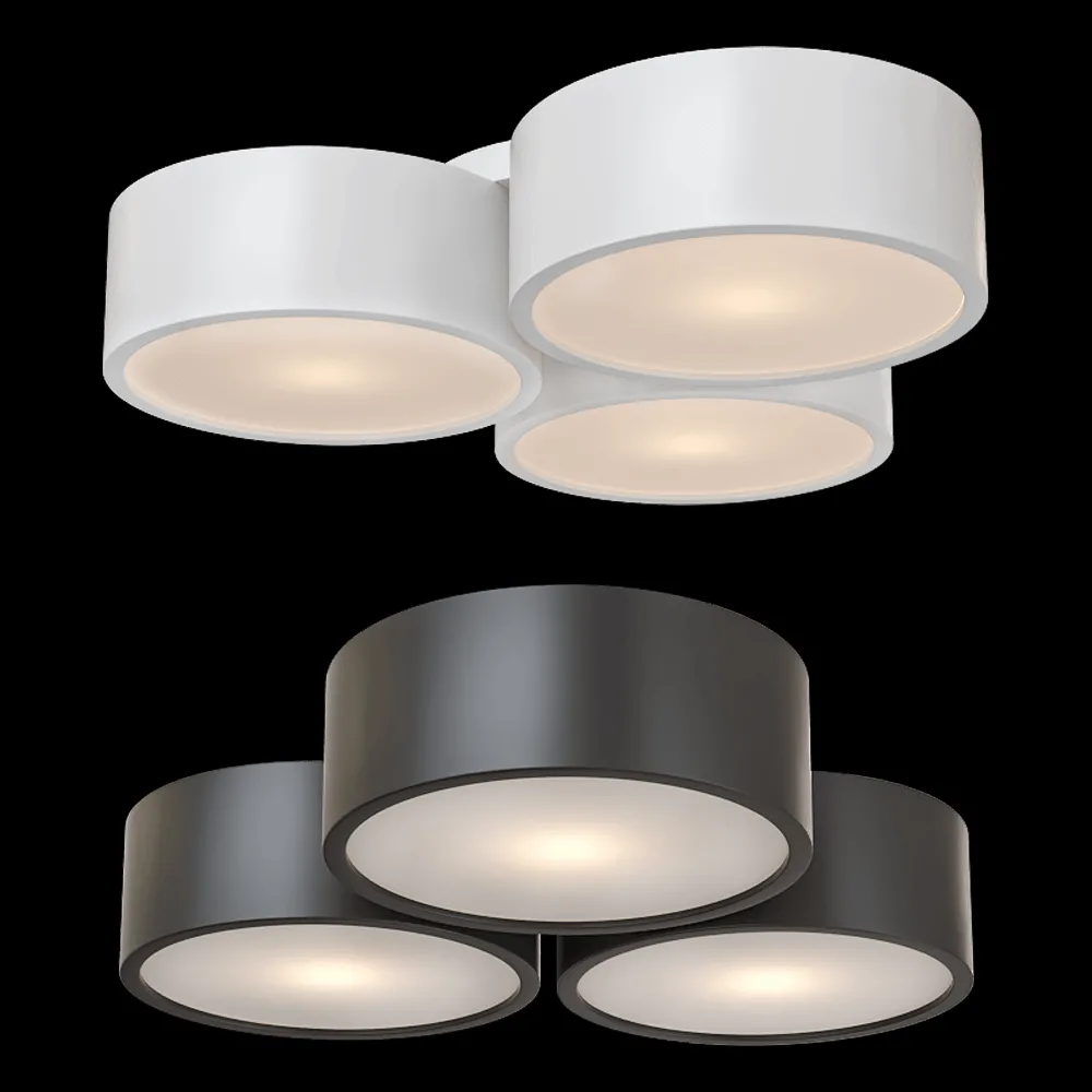 FAVOURITE – Chandelier Cerchi 1514/15-6C 3ds Max