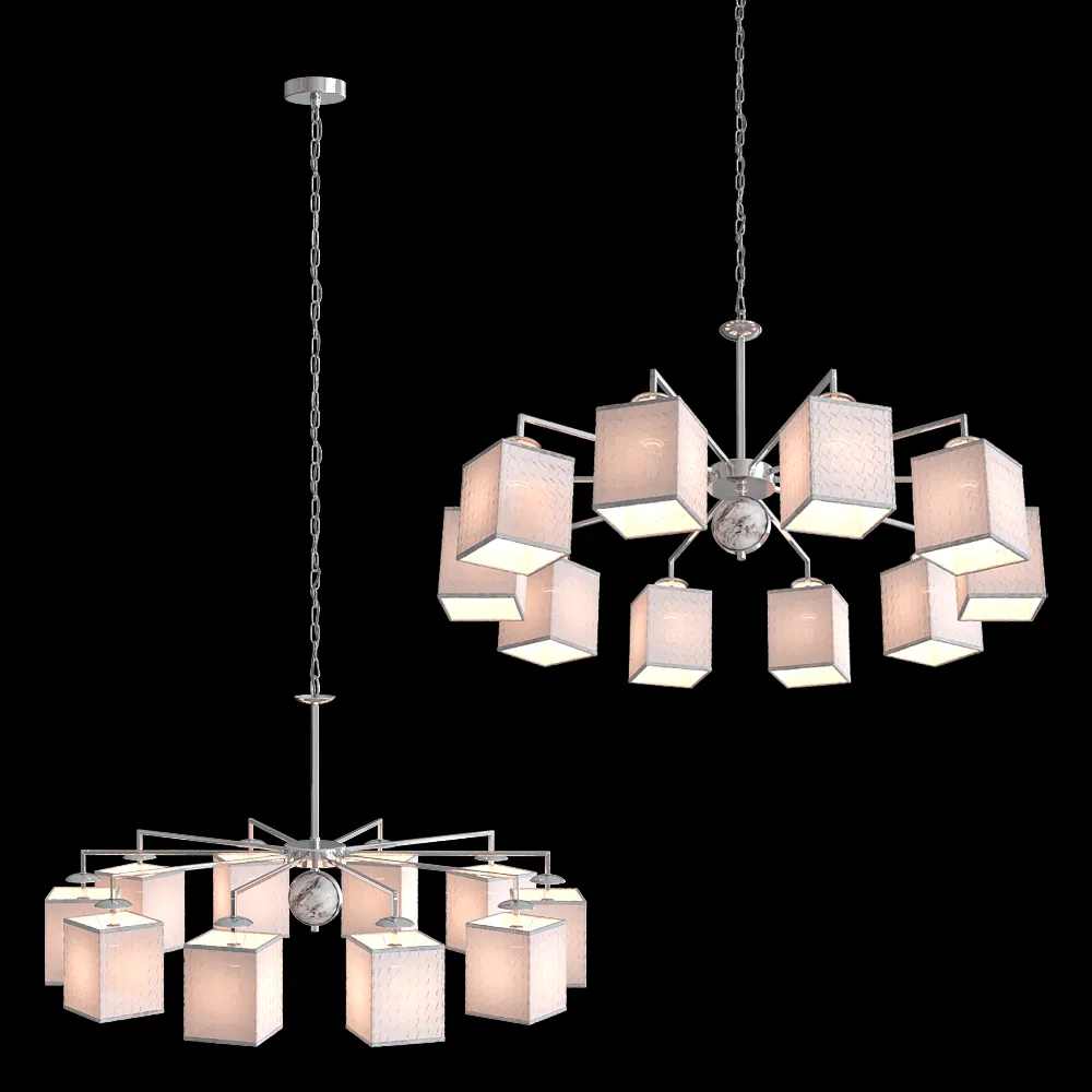 FAVOURITE – Chandelier Diva 2821-10P 3ds Max