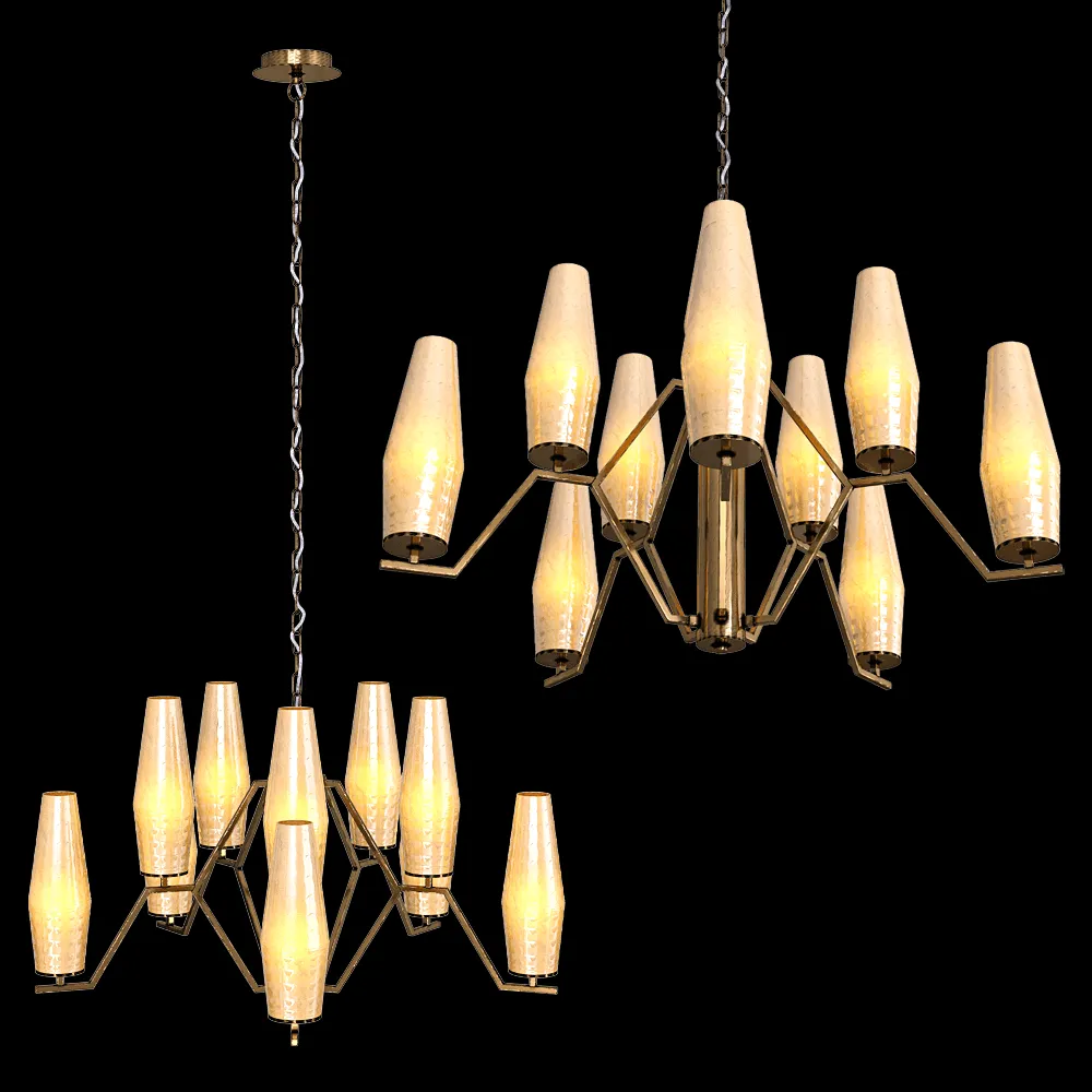 FAVOURITE – Chandelier Figuris 2872-10P 3ds Max