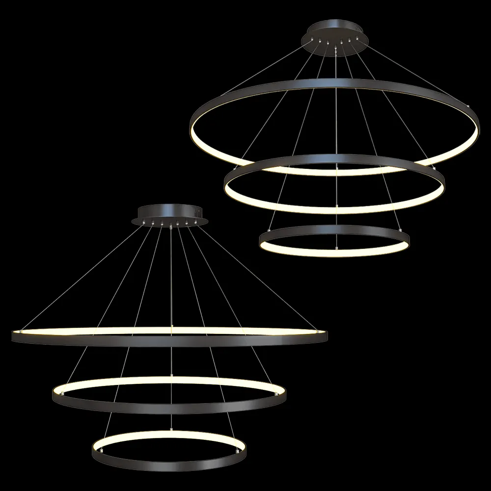 FAVOURITE – Chandelier Giro 1764-18P 3ds Max