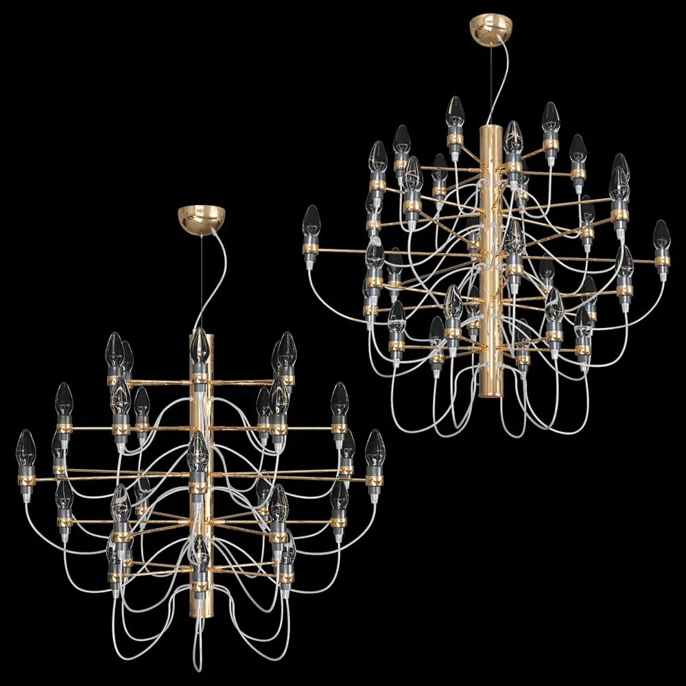 FAVOURITE – Chandelier Golem 1893-30P 3ds Max