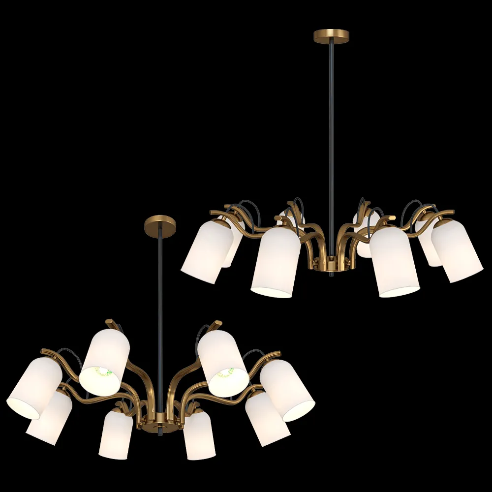 FAVOURITE – Chandelier Grover 2668-8P 3ds Max