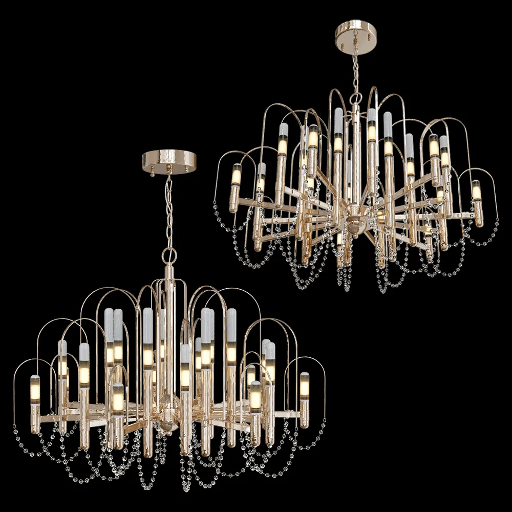 FAVOURITE – Chandelier La Salute 2308-21P 3ds Max