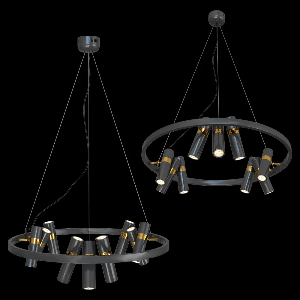 FAVOURITE – Chandelier Light Point 2997-9P 3ds Max