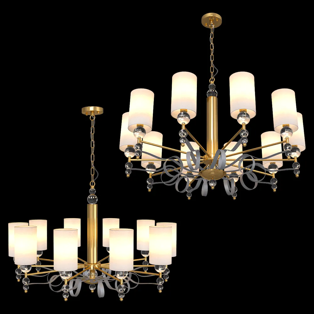 FAVOURITE – Chandelier Opera 2994-10P 3ds Max