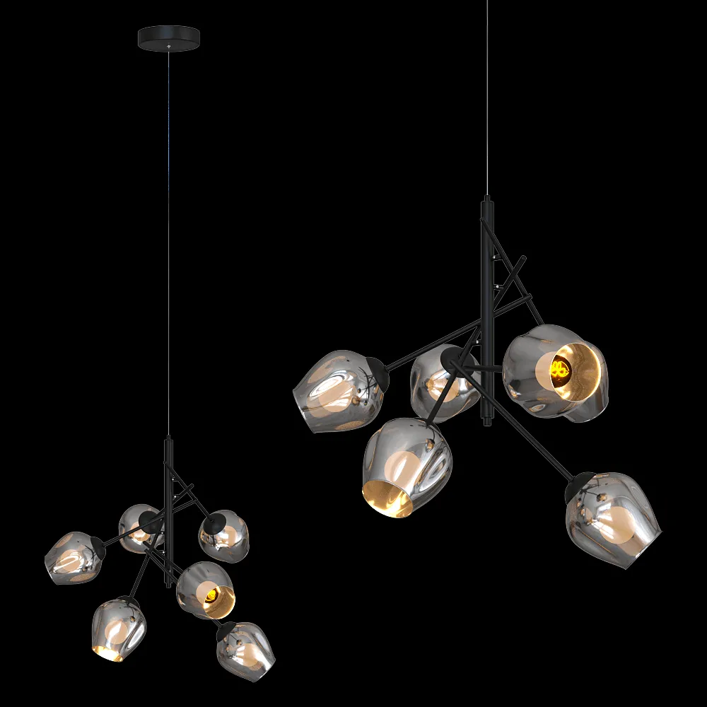 FAVOURITE – Chandelier Traube 2359-6P 3ds Max