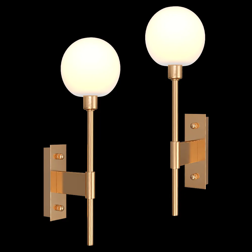 FAVOURITE – Wall lamp Babylon 2515-1W 3ds Max