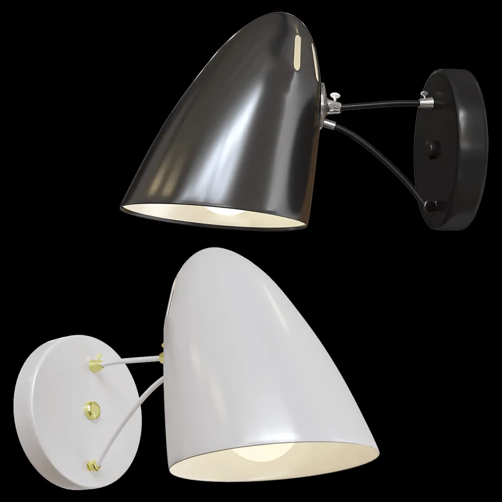 FAVOURITE – Wall lamp Humpen 1757/58-1W 3ds Max