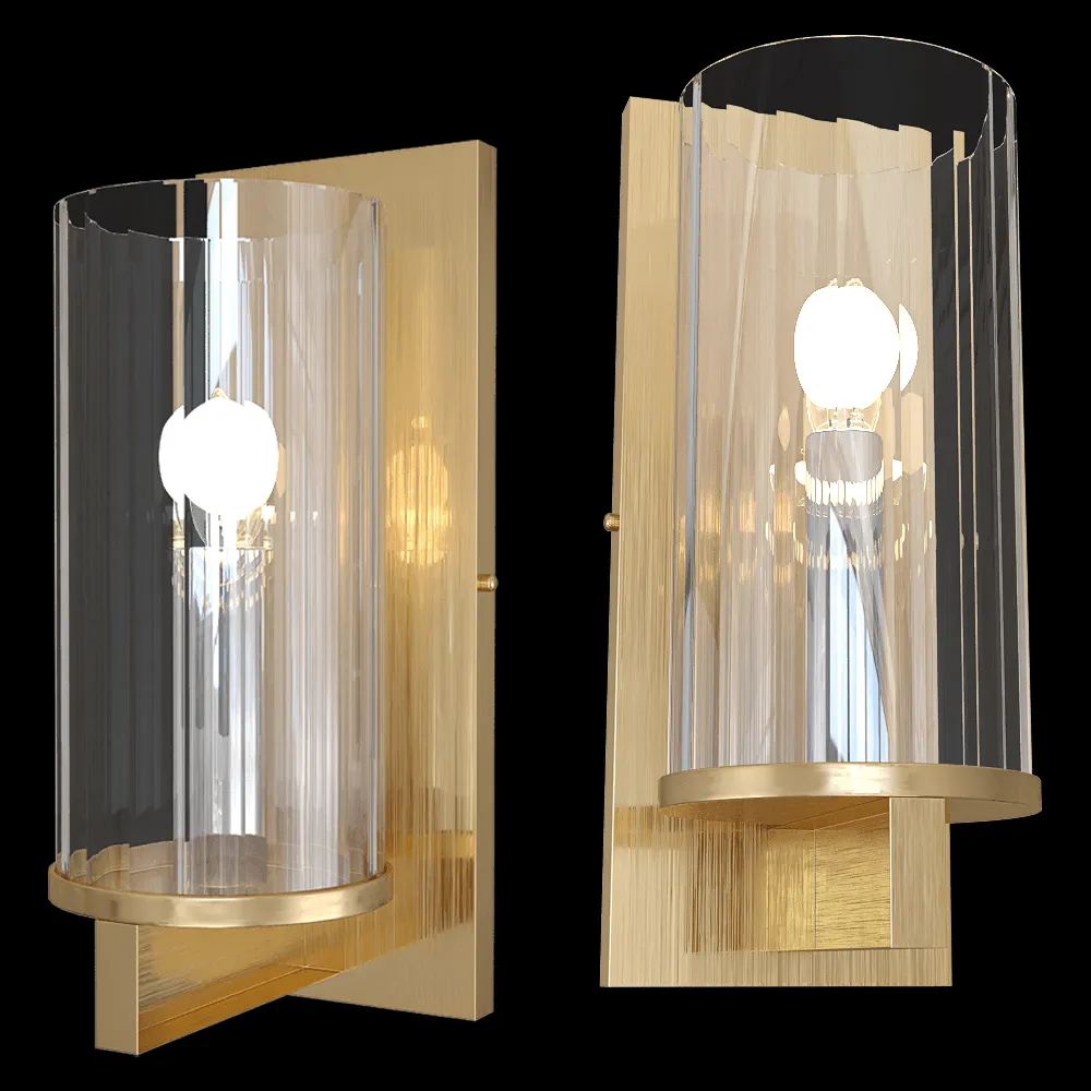 FAVOURITE – Wall lamp Phialam 2956-1W 3ds Max