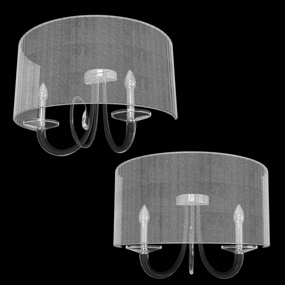 FAVOURITE – Wall lamp Snow 1698-2W 3ds Max