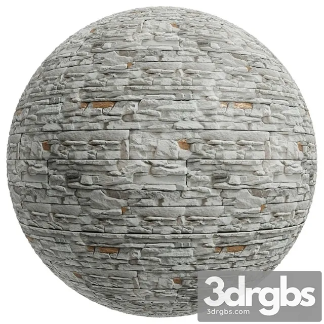 Fb434 White Facade Decorative Stone 1mat Pbr Seamless 2 3dsmax Download