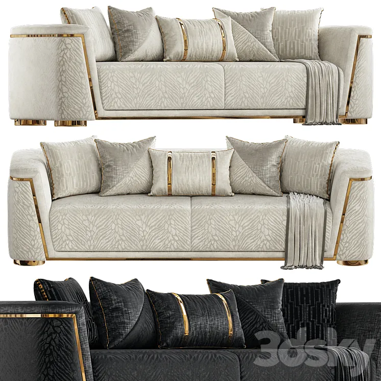 Feam Luxury Sofa 3DS Max Model