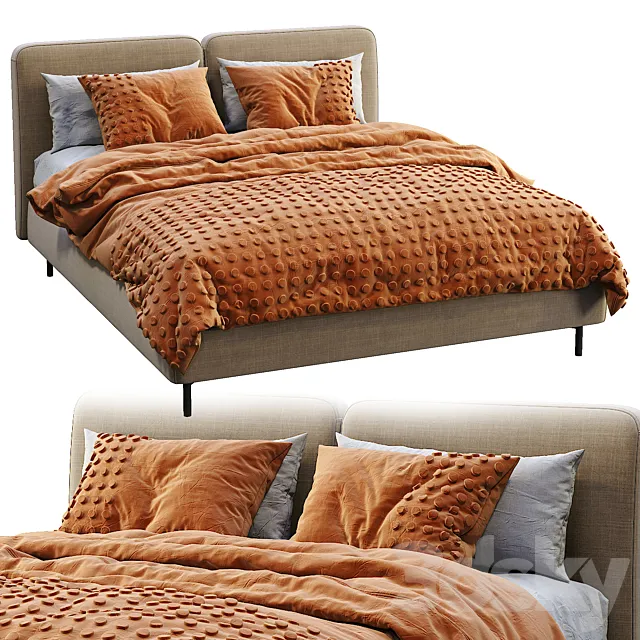 Feel Bed By Bolzan 3ds Max