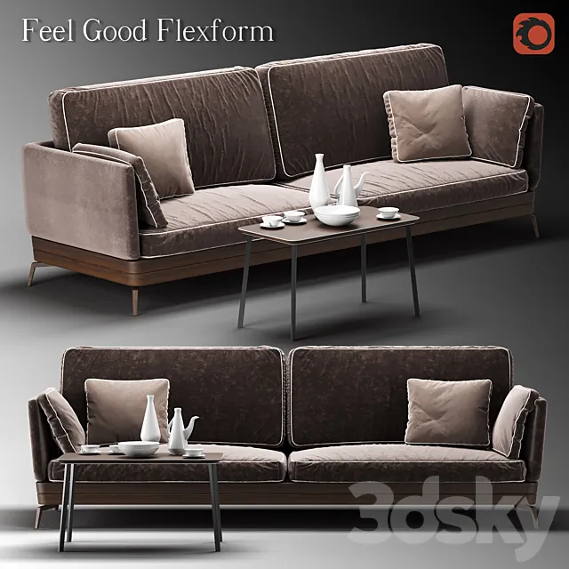 Feel good sofa 3ds Max